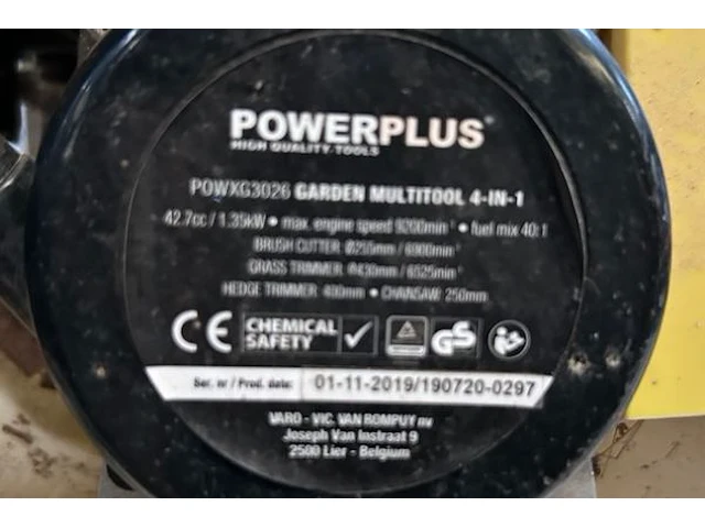 Powerplus heggenschaar - afbeelding 2 van  4