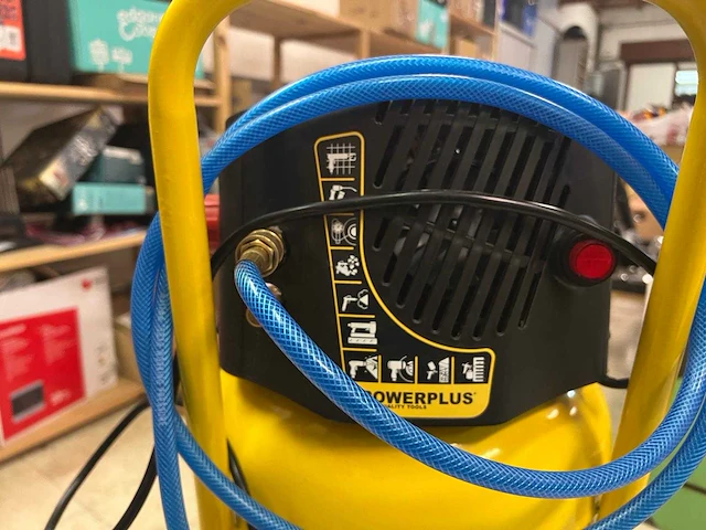 Powerplus luchtcompressor met luchthaspel - afbeelding 6 van  13
