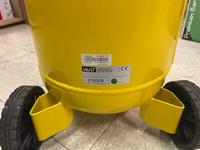 Powerplus luchtcompressor met luchthaspel - afbeelding 11 van  13