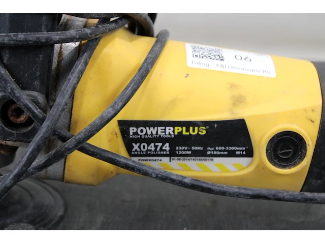 Powerplus poliermachine - afbeelding 2 van  3