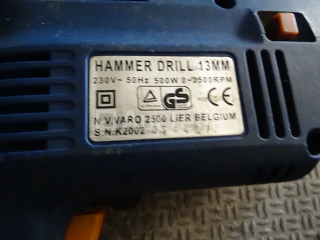 Powerplus pow301 boorinstallatie, doos met diverse spijkers - afbeelding 1 van  5