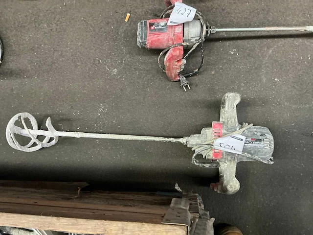 Powerplus powe80070 cementmixer - afbeelding 1 van  4