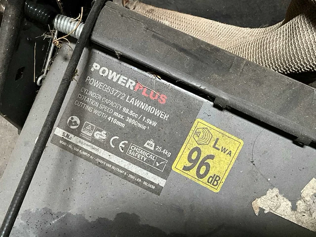 Powerplus poweg63772 grasmaaier - afbeelding 2 van  4