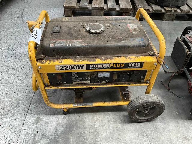 Powerplus x510 stroomgenerator - afbeelding 1 van  6