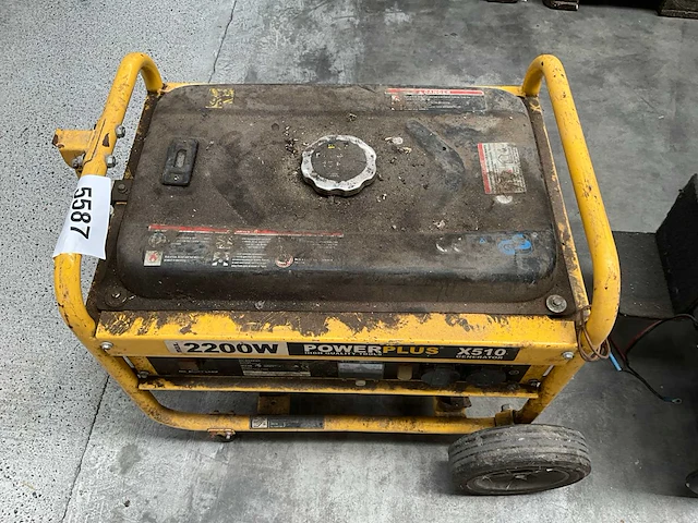 Powerplus x510 stroomgenerator - afbeelding 2 van  6
