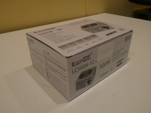 Powersupply 500w - afbeelding 2 van  2