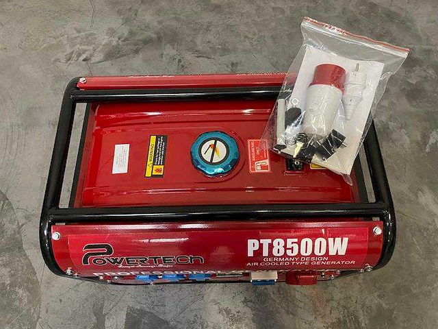 Powertech - pt 8500 - generator - ongebruikt - afbeelding 2 van  7