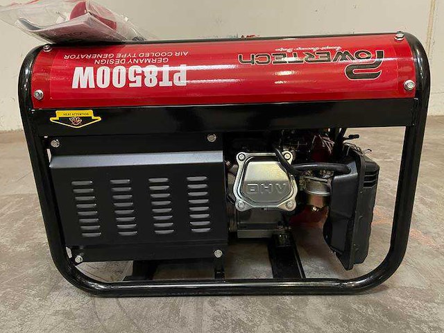 Powertech - pt 8500 - generator - ongebruikt - afbeelding 4 van  7