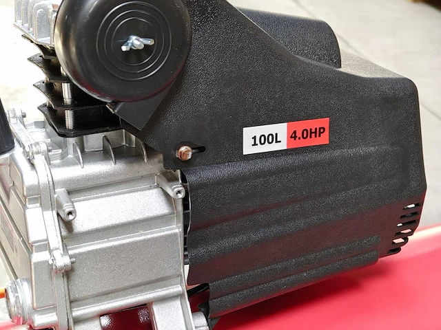 Powertech 100l compressor - afbeelding 5 van  18