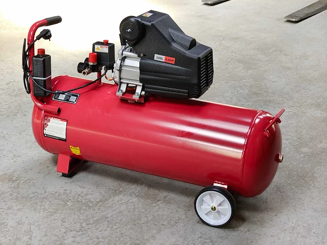Powertech 100l compressor - afbeelding 1 van  18