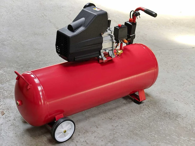 Powertech 100l compressor - afbeelding 11 van  18