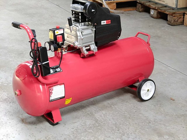 Powertech 100l compressor - afbeelding 15 van  18