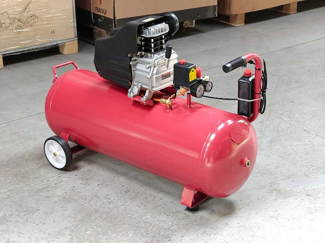 Powertech 100l compressor - afbeelding 16 van  18