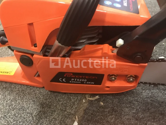 Powertech benzine kettingzaag 52cc - afbeelding 3 van  6