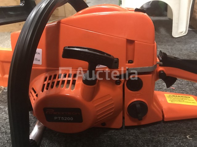 Powertech benzine kettingzaag 52cc - afbeelding 3 van  6