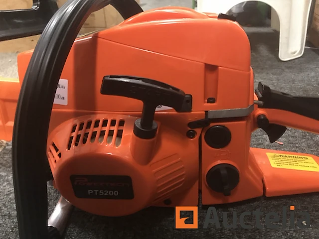 Powertech benzine kettingzaag 52cc - afbeelding 5 van  6