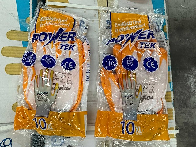 Powertek werkhandschoen (600x) - afbeelding 1 van  4
