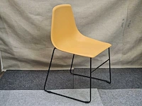 Pr interiors - mara yellow pp - dining chair (4x)
