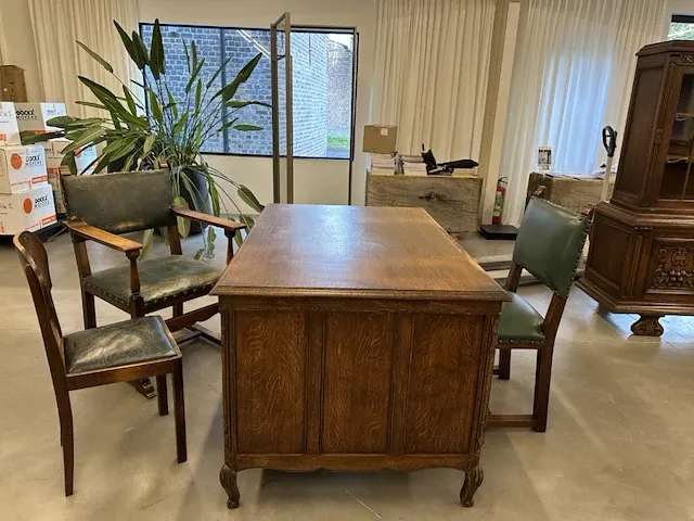 Prachtig antiek bureau - afbeelding 3 van  7