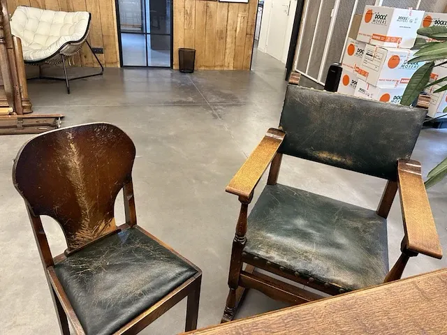 Prachtig antiek bureau - afbeelding 4 van  7