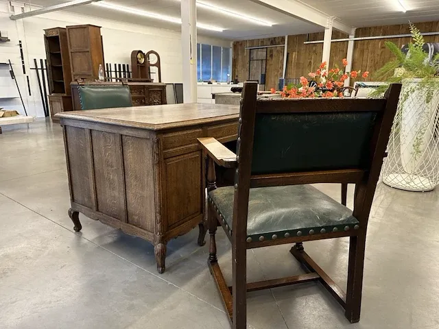 Prachtig antiek bureau - afbeelding 5 van  7