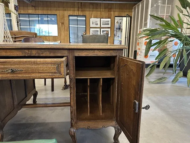 Prachtig antiek bureau - afbeelding 6 van  7