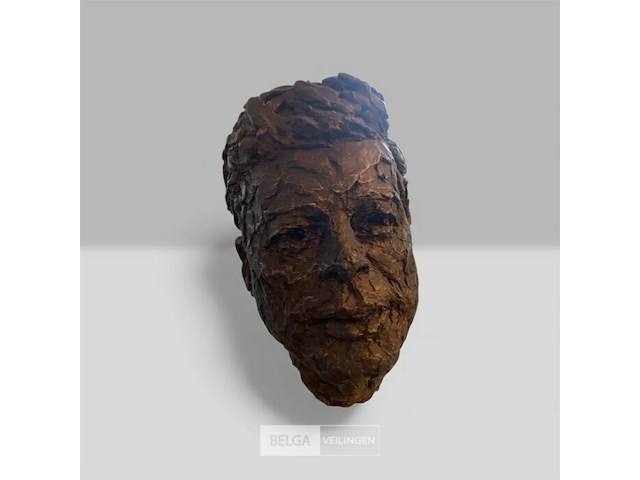 Prachtige bronzen kop john fitzgerald kennedy (jfk) - afbeelding 4 van  5