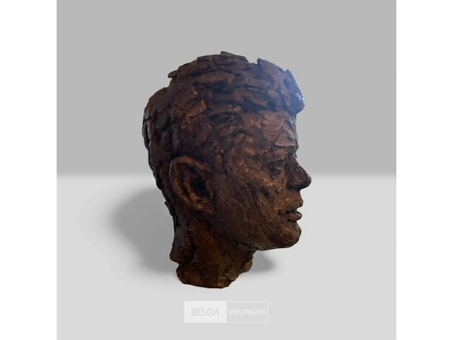 Prachtige bronzen kop john fitzgerald kennedy (jfk) - afbeelding 5 van  5