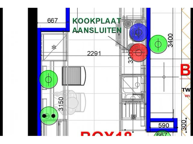 Prachtige keuken strak modern - afbeelding 3 van  8