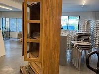 Prachtige teak kast in koloniale stijl - afbeelding 4 van  5