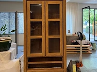 Prachtige teak kast in koloniale stijl - afbeelding 5 van  5