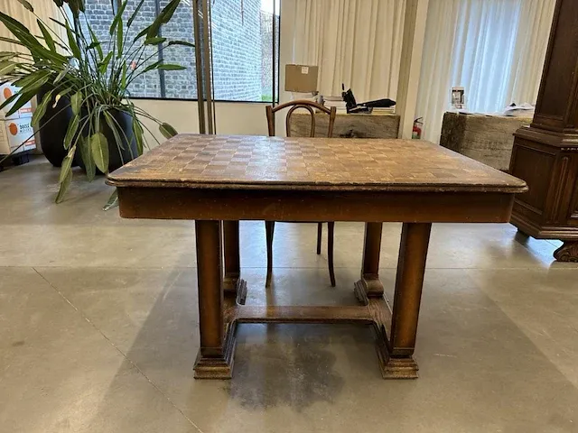 Prachtige vintage tafel - afbeelding 1 van  6