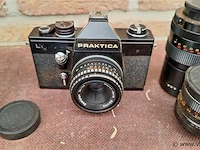 Praktica fotocamera en lenzen - afbeelding 3 van  10