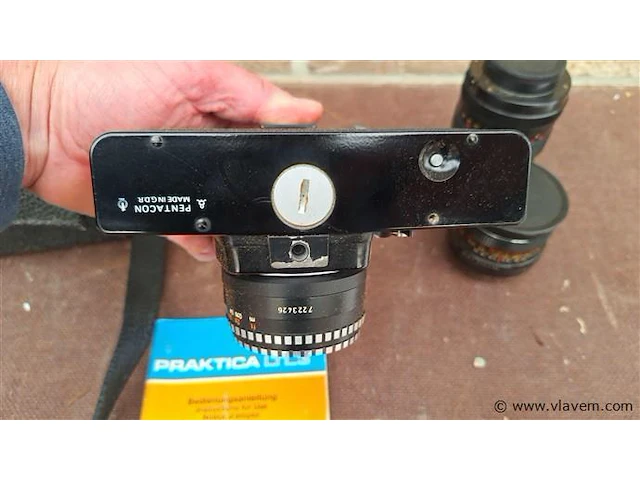 Praktica fotocamera en lenzen - afbeelding 6 van  10
