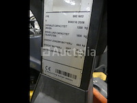 Pramac gx12 stapelaar, pallettruck met bt sdw160d - afbeelding 8 van  16