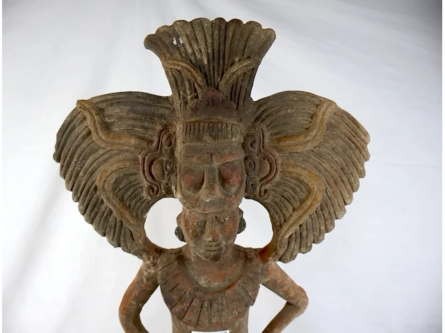 Pre colombiaans terracotta beeld - afbeelding 2 van  6