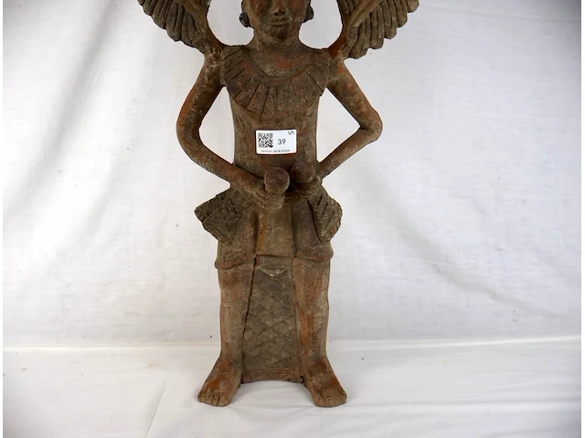 Pre colombiaans terracotta beeld - afbeelding 3 van  6
