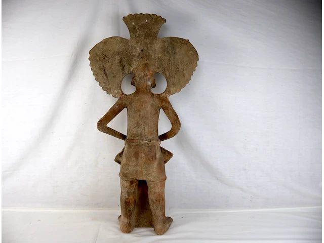 Pre colombiaans terracotta beeld - afbeelding 4 van  6