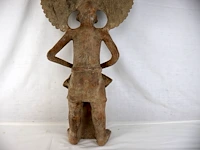 Pre colombiaans terracotta beeld - afbeelding 6 van  6