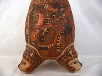 Pre colombiaanse terracotta pot - afbeelding 2 van  4