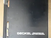 Precisie gereedschap slijpmachine friedrich deckel - afbeelding 2 van  11