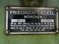 Precisie gereedschap slijpmachine friedrich deckel - afbeelding 9 van  11