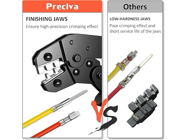 Preciva krimptang dupont-stekkerset - afbeelding 4 van  5