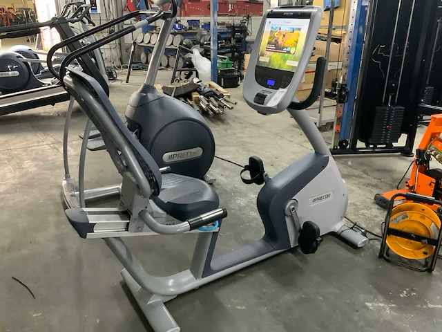 Precor 885 p80 recumbent bike home trainer - afbeelding 2 van  5