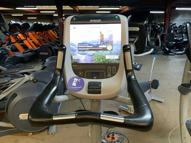 Precor 885 p80 uprightbike home trainer - afbeelding 1 van  6