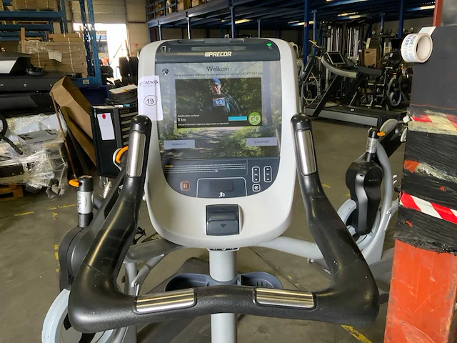 Precor 885 p80 uprightbike home trainer - afbeelding 5 van  6