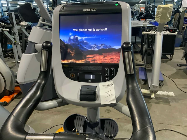 Precor 885 p80 uprightbike home trainer - afbeelding 3 van  6