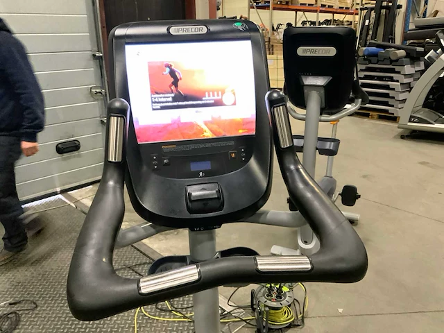 Precor 885 p80 uprightbike home trainer - afbeelding 5 van  5
