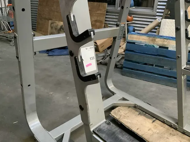 Precor squat rek krachtstation - afbeelding 4 van  5