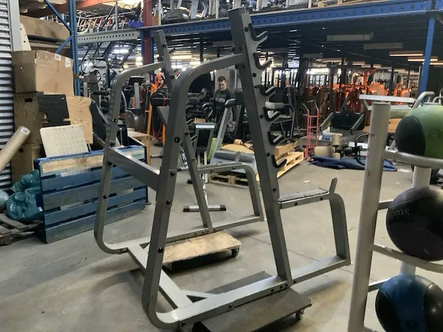 Precor squat rek krachtstation - afbeelding 5 van  5